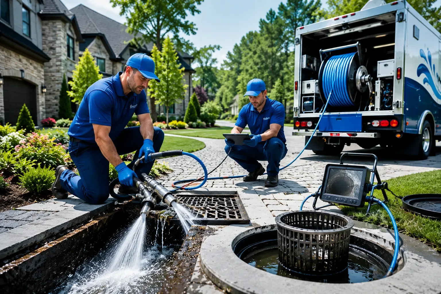 Local outdoor drain cleaning professionals in Reading, KS